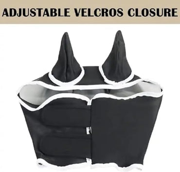 Pluspexy Horse Fly Mask with Ears UV Protection