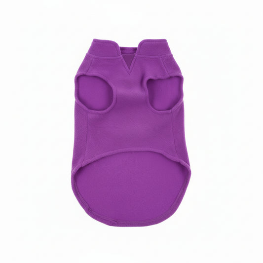 BEAUTYZOO Fleece Vest Dog Sweater Warm Pullover with Leash