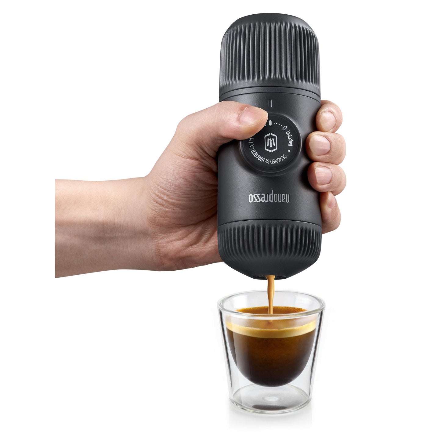 Portable Compact Espresso Maker: Wacaco Nanopresso Machine for On-The-Go Coffee