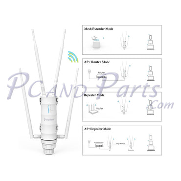 Wavlink WL‑WN572HP3 12‑Meter AC1200 Dual‑Band POE Outdoor Antenna