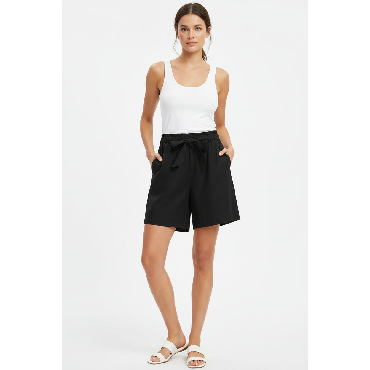 esmara Women's Linen PaperBag Short