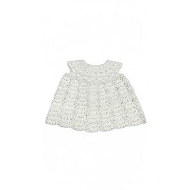 Handmade Crochet Baby Off-White Dress - Gomix Brands Outlet