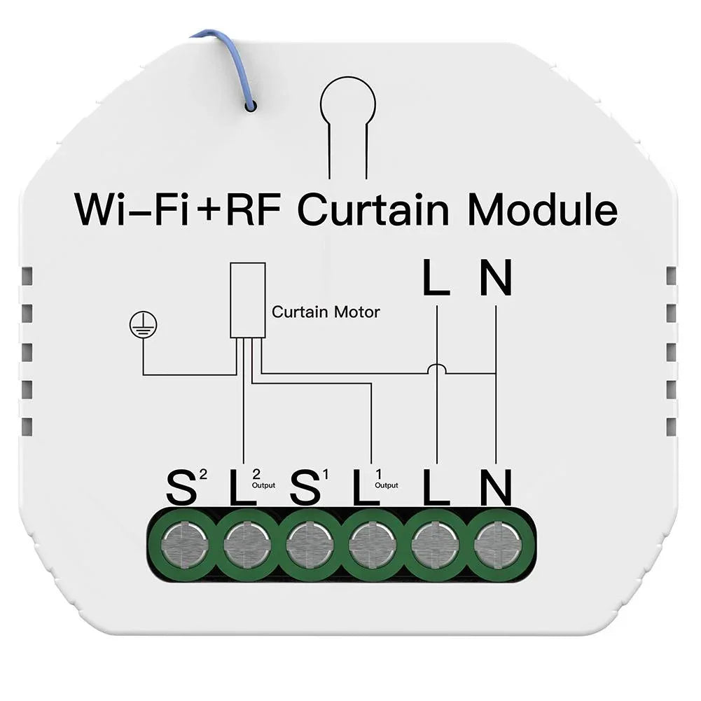 WiFi Smart Curtain Switch Module for Motorized Roller Blinds - Gomix Brands Outlet