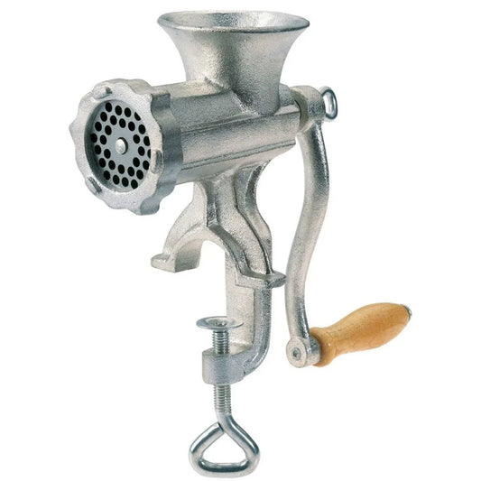 Westmark Size 8 Manual Meat Mincer with 4.5mm Plate and Wood Crank - Gomix Brands Outlet