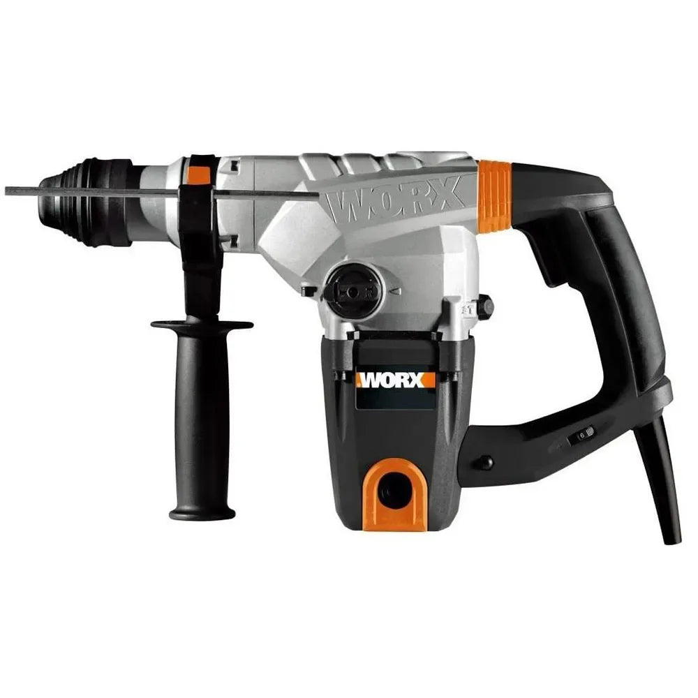 Worx WX333 1250W Corded Hammer Drill: Powerful SDS Plus Rotary Tool - Gomix Brands Outlet