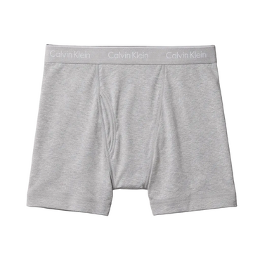 Calvin Klein Men's 3‑Piece Hip Brief Boxer shortes 1 Grey And 2 White