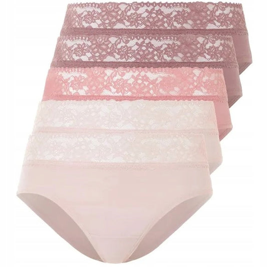 ESMARA Women's Lace Hipsters 5-Pack