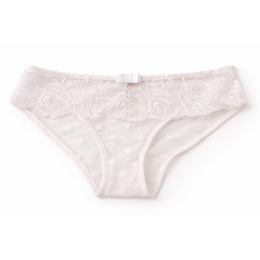LPB  Women's Lace Panties White L