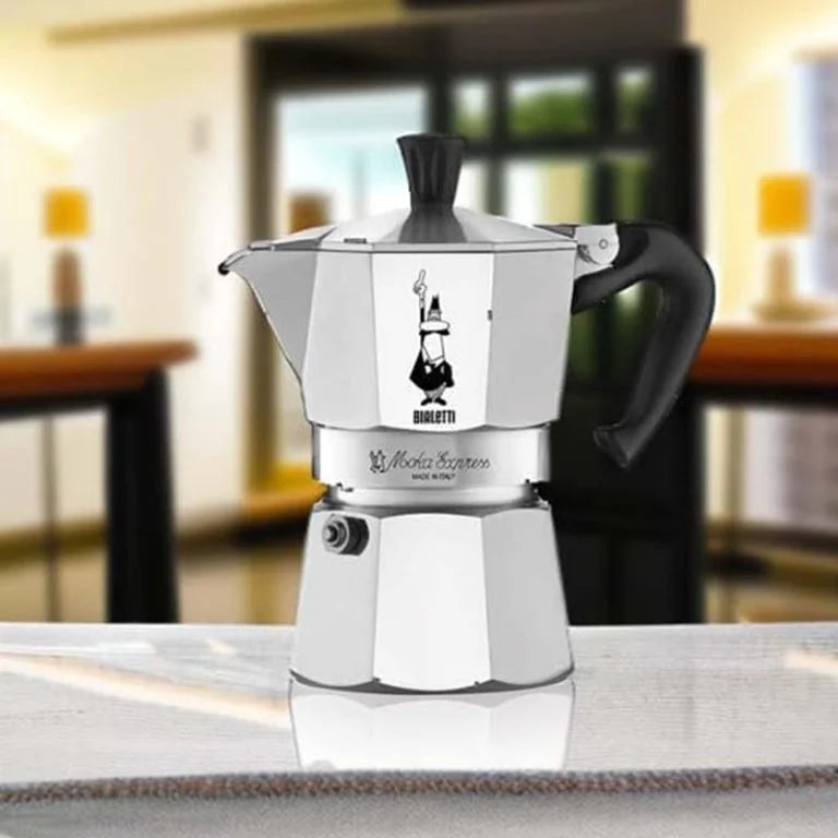 Bialetti 3-Cup Moka Hob Espresso Coffee Maker