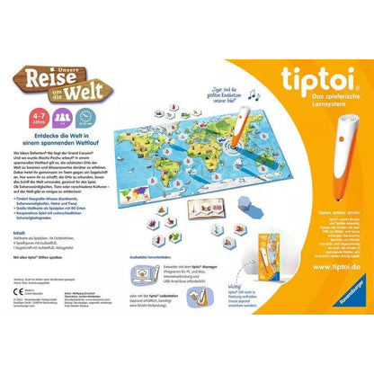 Ravensburger tiptoi Interactive Educational Game: Our Journey Around the World