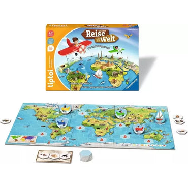 Ravensburger tiptoi Interactive Educational Game: Our Journey Around the World