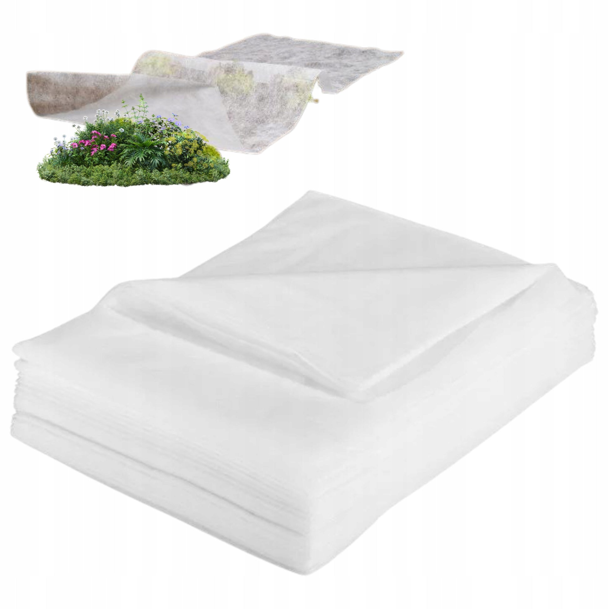 Parkside Non-Woven Garden Protective Fabric White 10 x 1.5 m