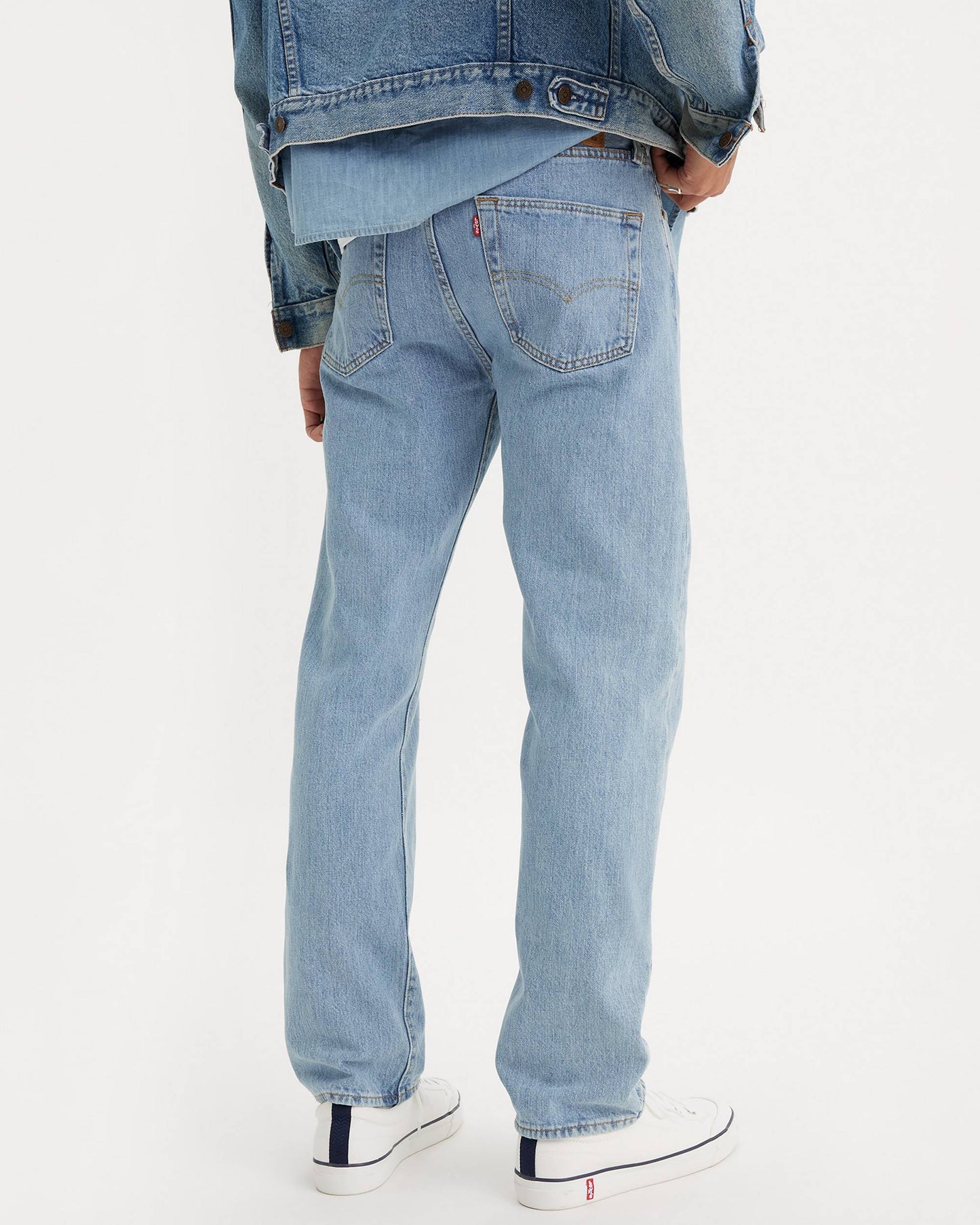 Levi's 501® Original Fit Men's Light Stonewash Non-Stretch Straight Jeans