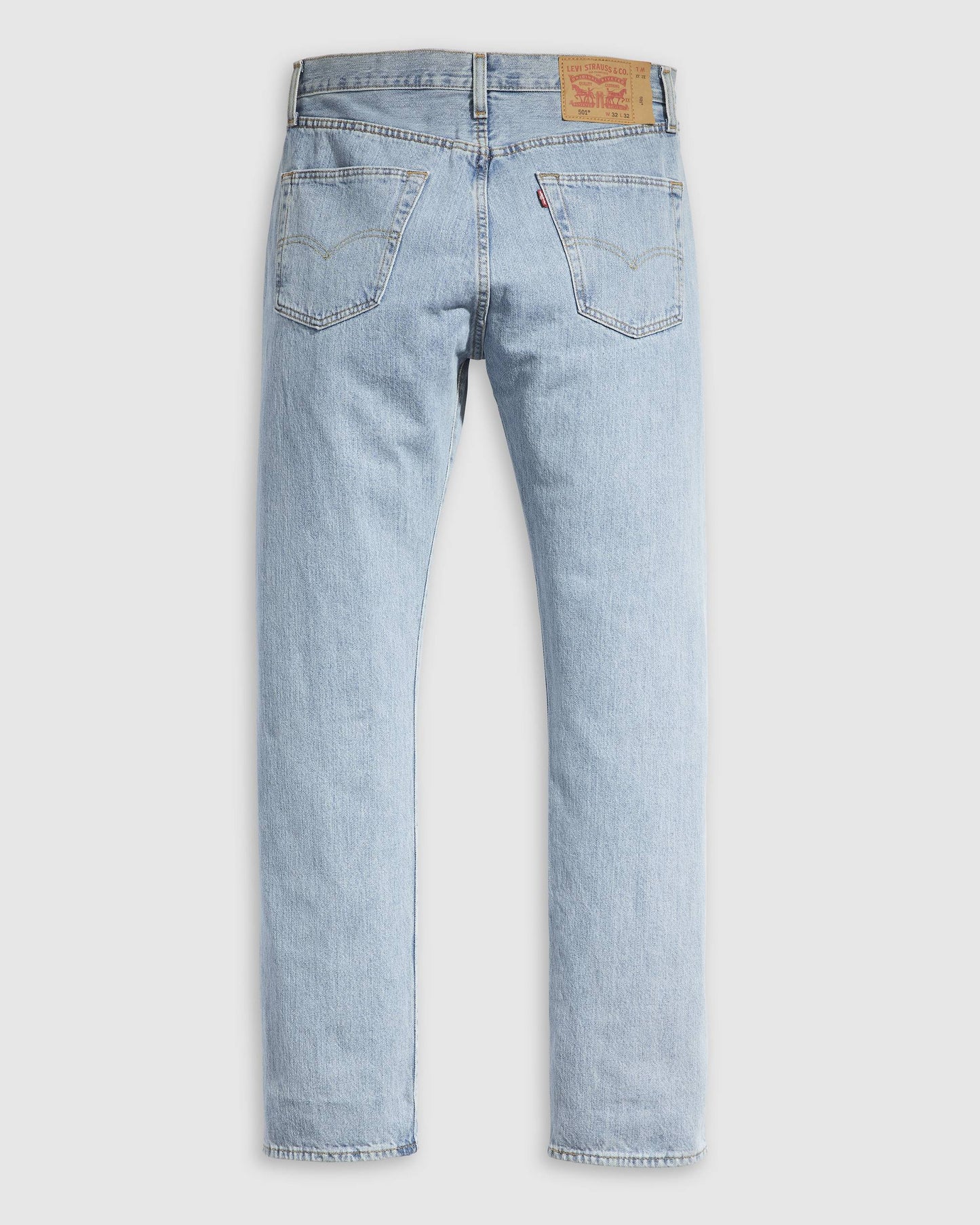 Levi's 501® Original Fit Men's Light Stonewash Non-Stretch Straight Jeans