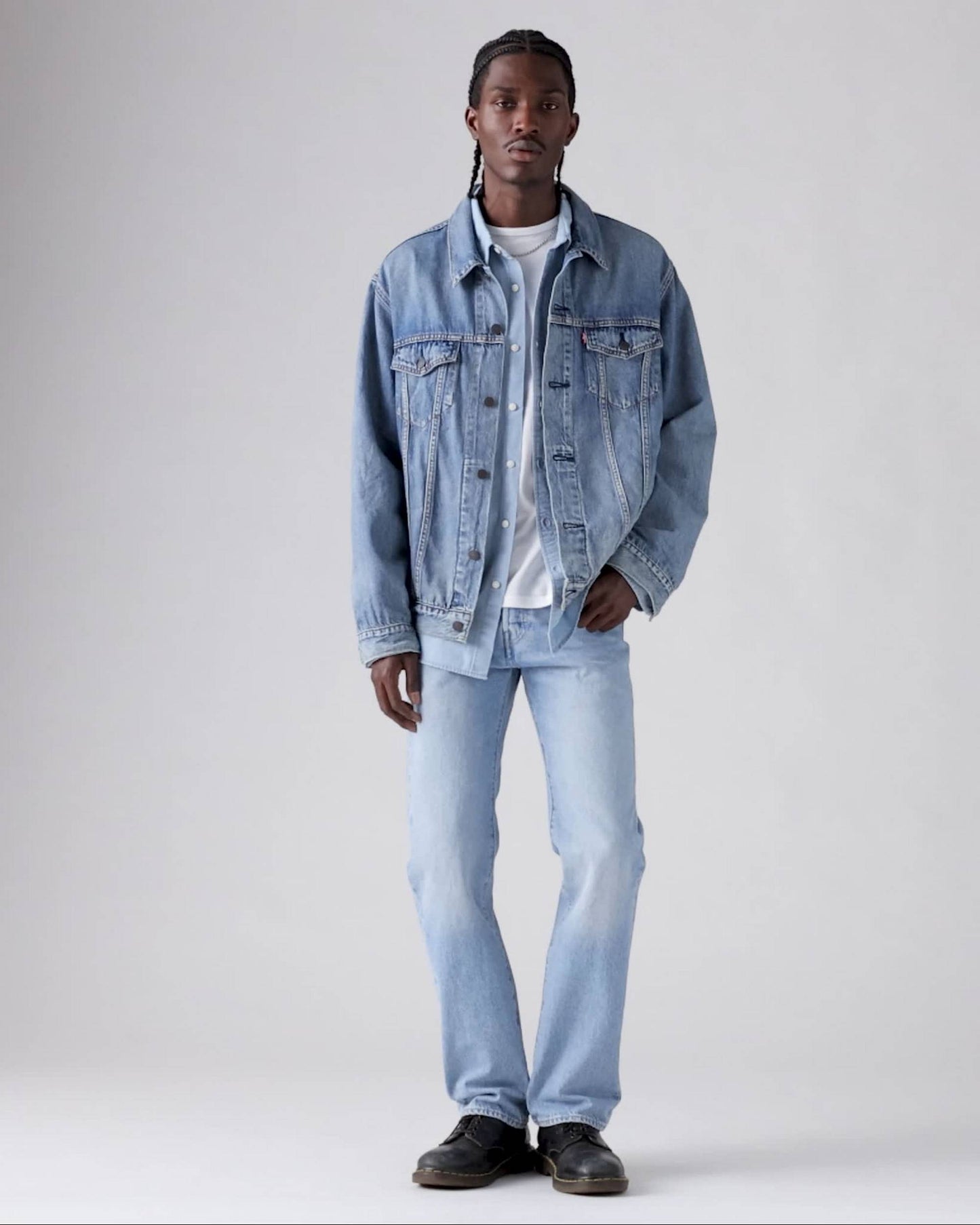 Levi's 501® Original Fit Men's Light Stonewash Non-Stretch Straight Jeans