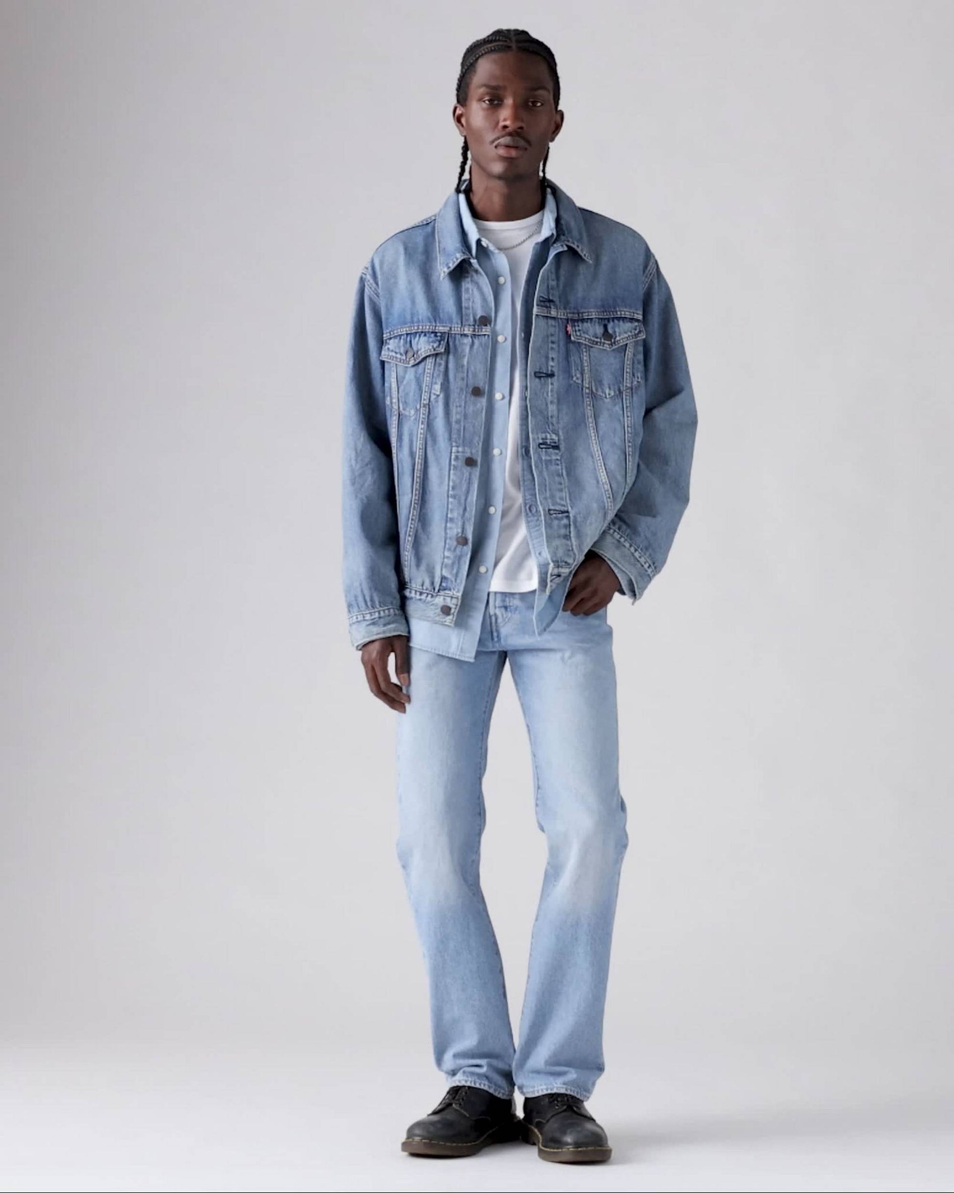 Levi's 501® Original Fit Men's Light Stonewash Non-Stretch Straight Jeans