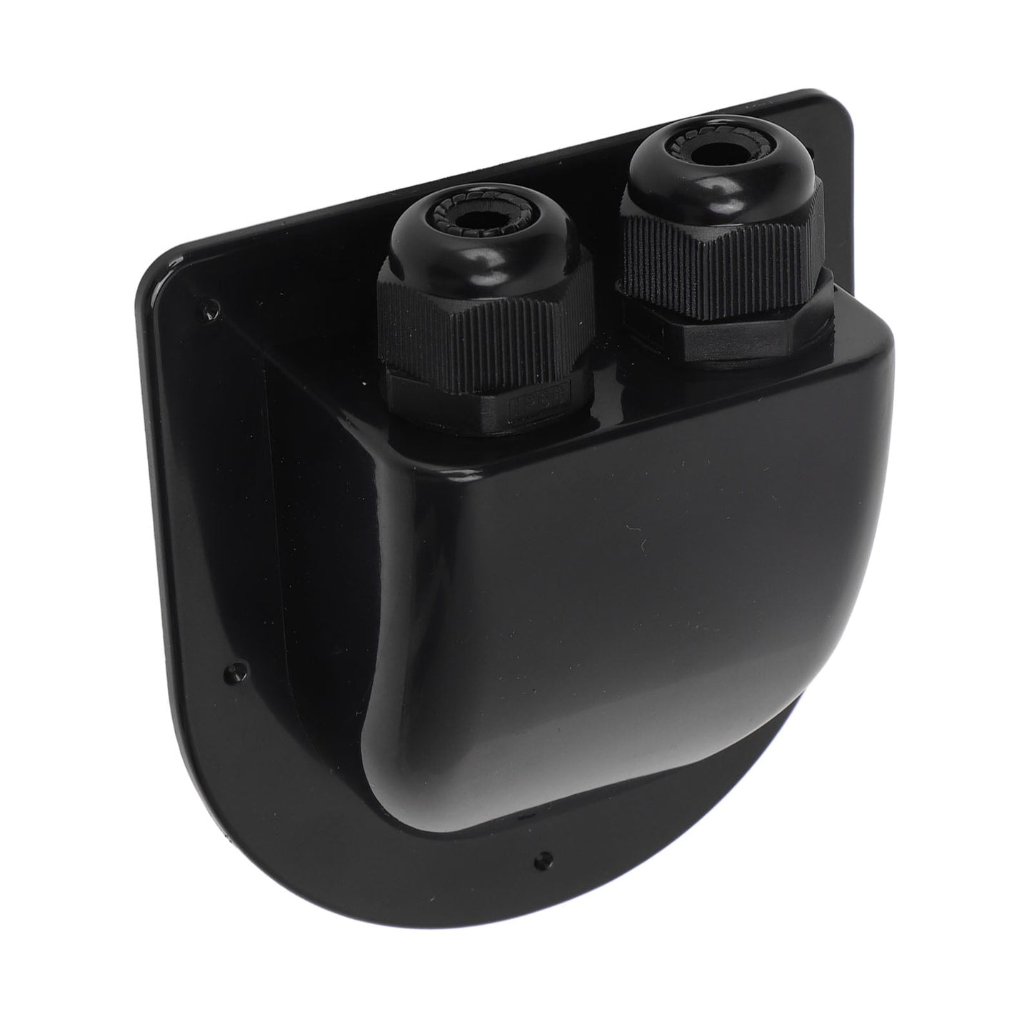 Heavy-Duty Double-Entry Solar Cable Gland Plate for Roofs