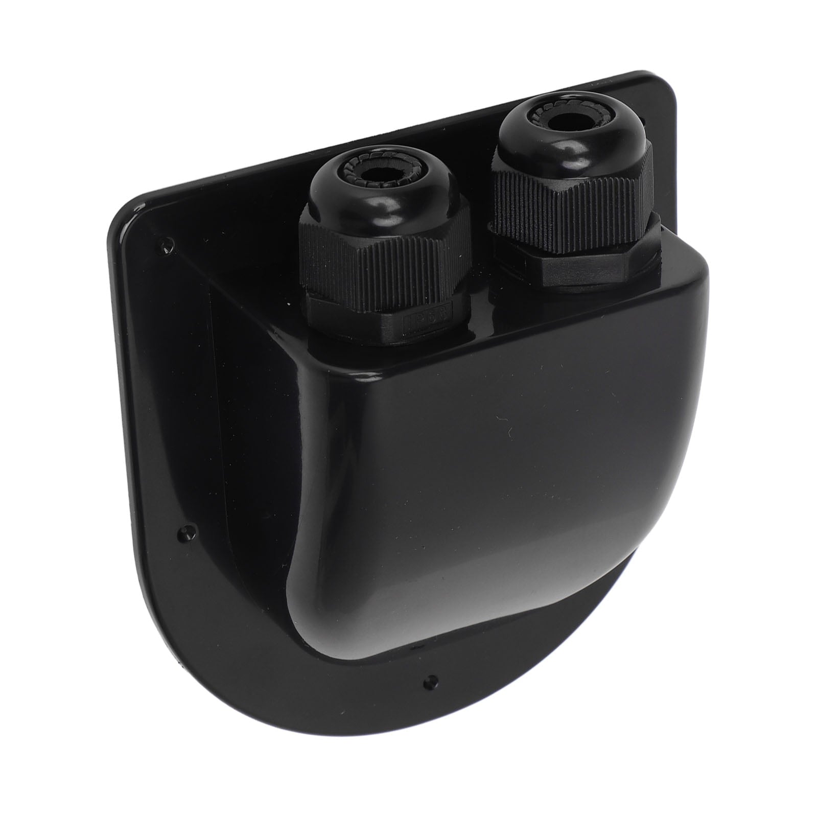 Heavy-Duty Double-Entry Solar Cable Gland Plate for Roofs
