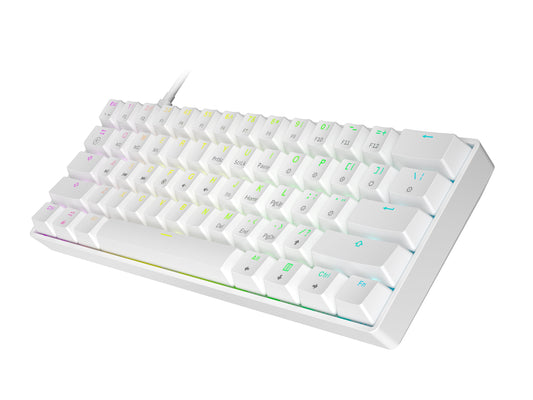 HK GAMING GK61 Compact 61-Key RGB Mechanical Gaming Keyboard for PC/Mac