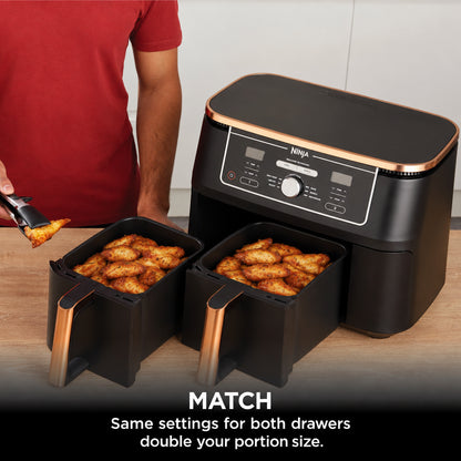 Ninja AF400EUCP Foodi MAX Dual Zone Air Fryer 9.5L