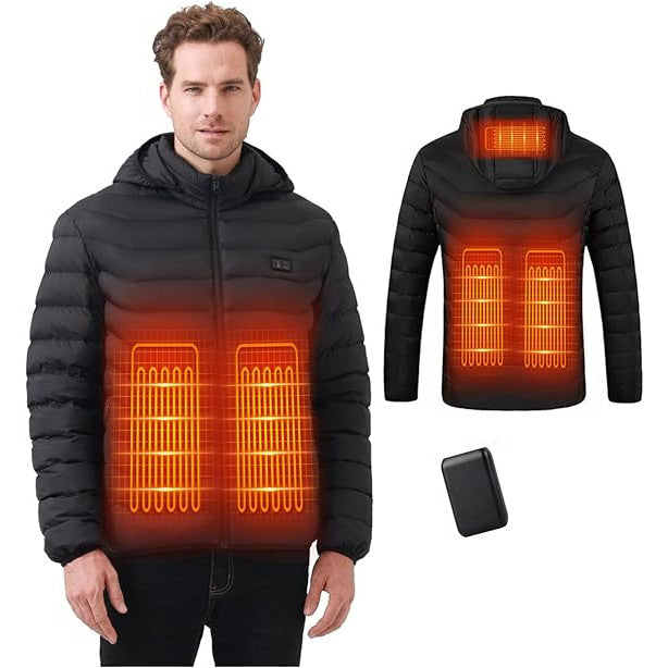 Heated Battery Jacket with 5 Zones – Warm Outdoor Wear – Gomix Brands ...