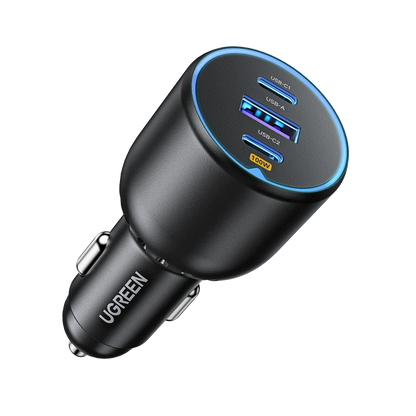 UGREEN 130W 3-Port USB Car Charger 90413