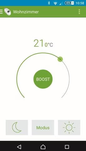 Eqiva Bluetooth Smart Radiator Thermostat White Energy Saving Home