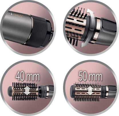 Remington Keratin Protect AS8810 Rotating Hot Air Brush Dryer & Volumizer