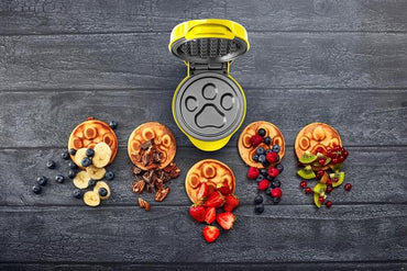BESTRON Yellow Paw Patrol Waffle Maker