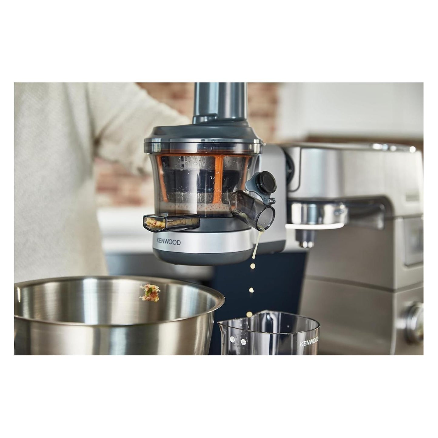 Kenwood KAX720PL Slow Juicer Attachment for Chef and kMix Grey