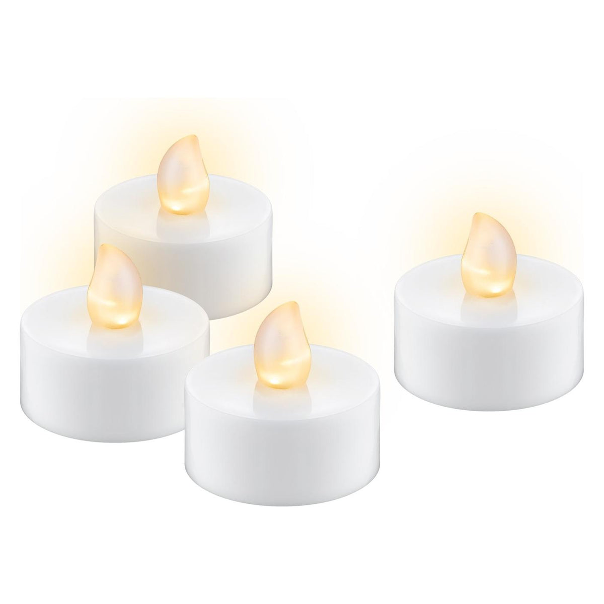 Goobay LED Tea Lights Set with Timer White