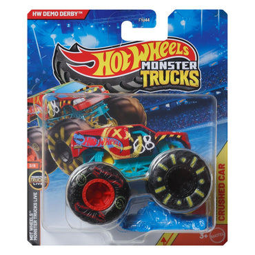Hot Wheels 2019 Monster Trucks Giant Wheels Sriracha 1:64 Scale