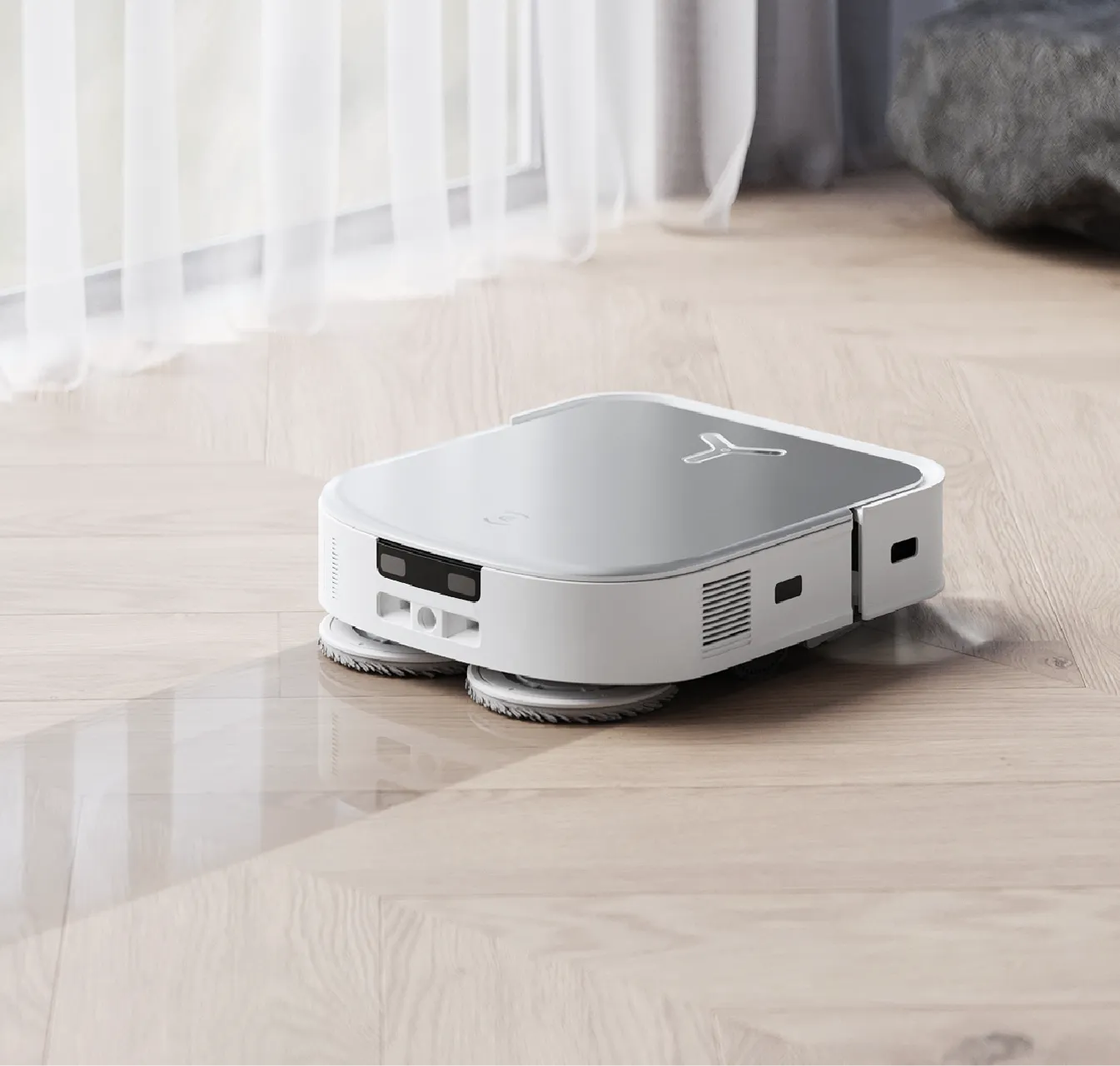 Ecovacs Deebot X2 OMNI White Robot Vacuum with Mop