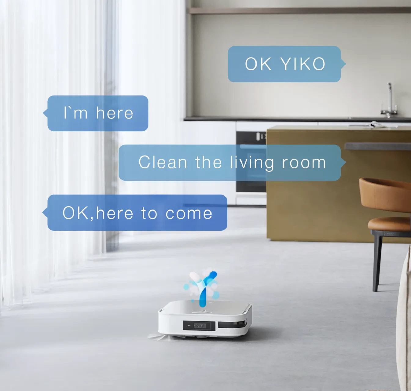 Ecovacs Deebot X2 OMNI White Robot Vacuum with Mop