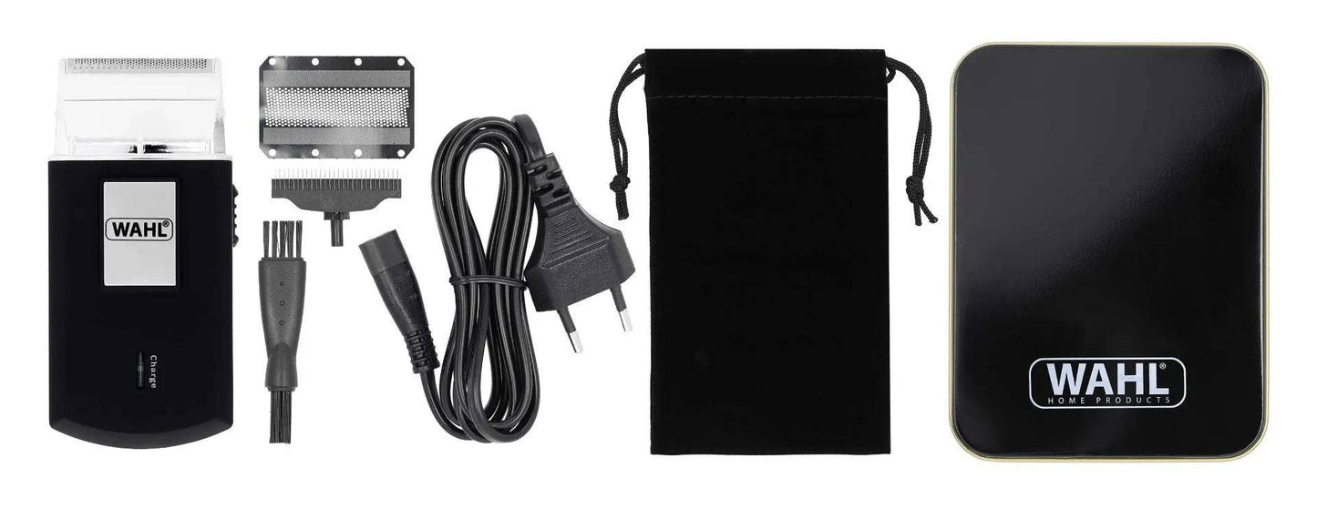 Wahl Compact Rechargeable Travel Shaver: Portable Smooth Shave & Grooming Kit