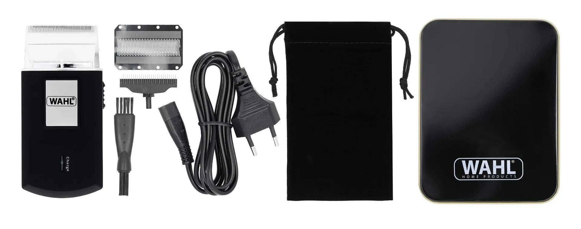 Wahl Compact Rechargeable Travel Shaver: Portable Smooth Shave & Grooming Kit