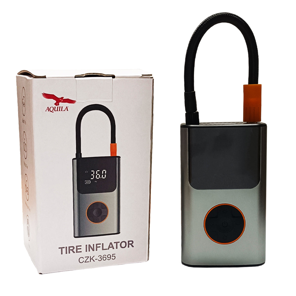 AQUILA Portable Rechargeable 150PSI Electric Air Pump Inflator