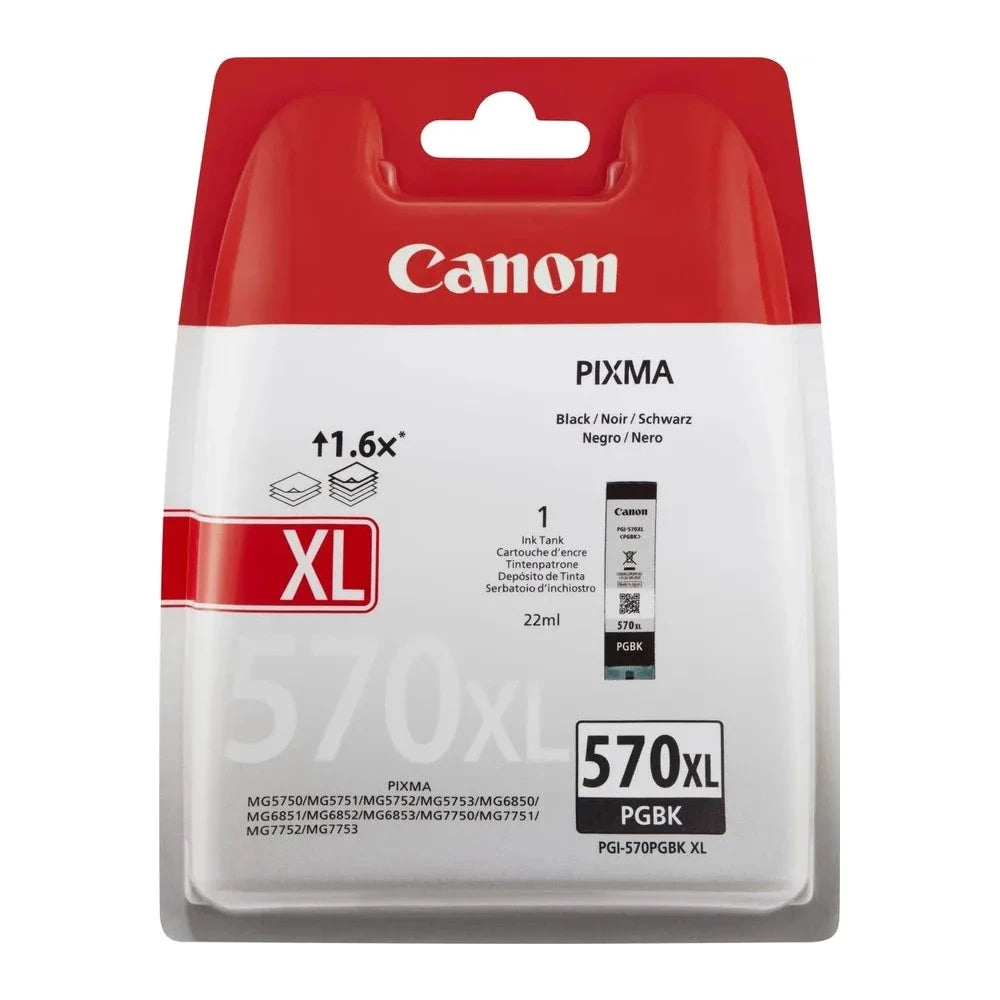 Canon PGI-570XL Ink Cartridge 22 Ml Black