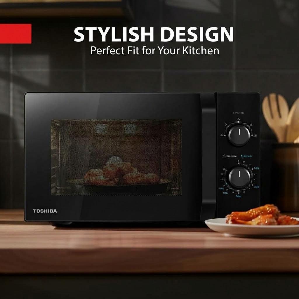 Toshiba MW2-MM20PF(BK) Microwave Oven 800W