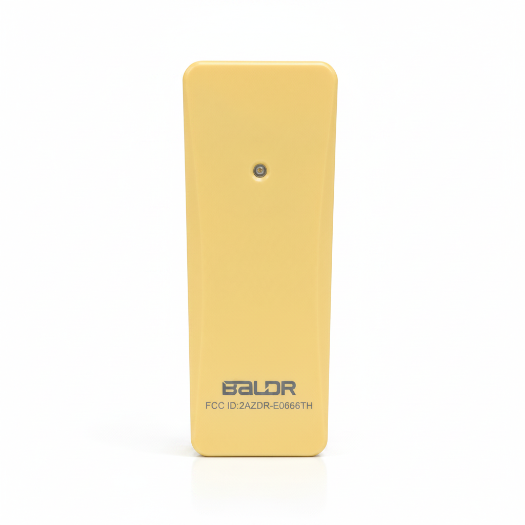 BALDR E0666TH Wireless Weather Station with Outdoor Remote Sensor Thermometer