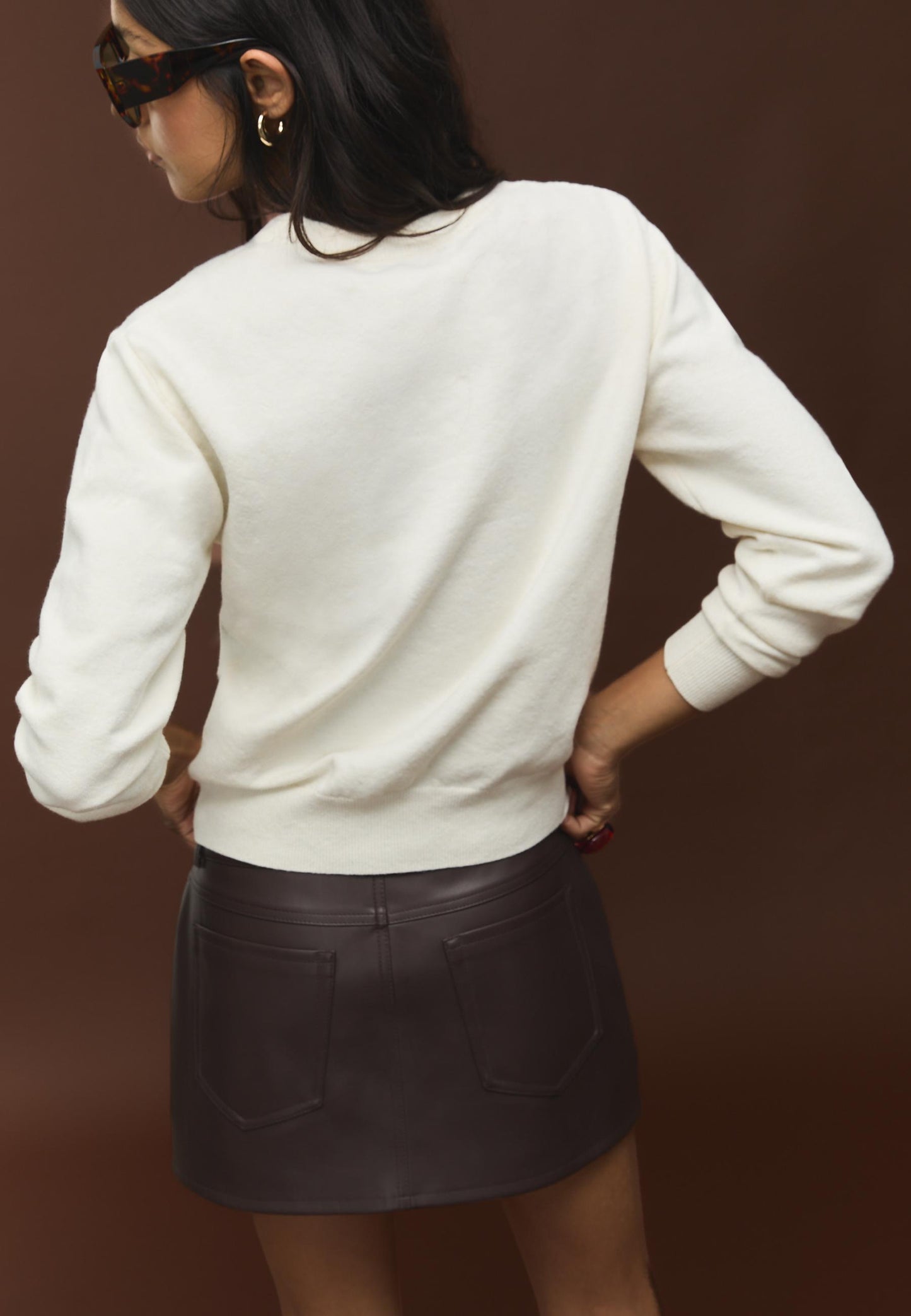 Stradivarius Crewneck Sweater - Soft, Ribbed, Elegant Comfort