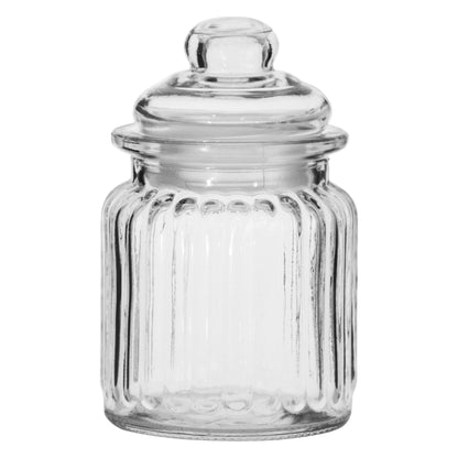 Regent Mini Glass Canisters 4-Pack 300ml