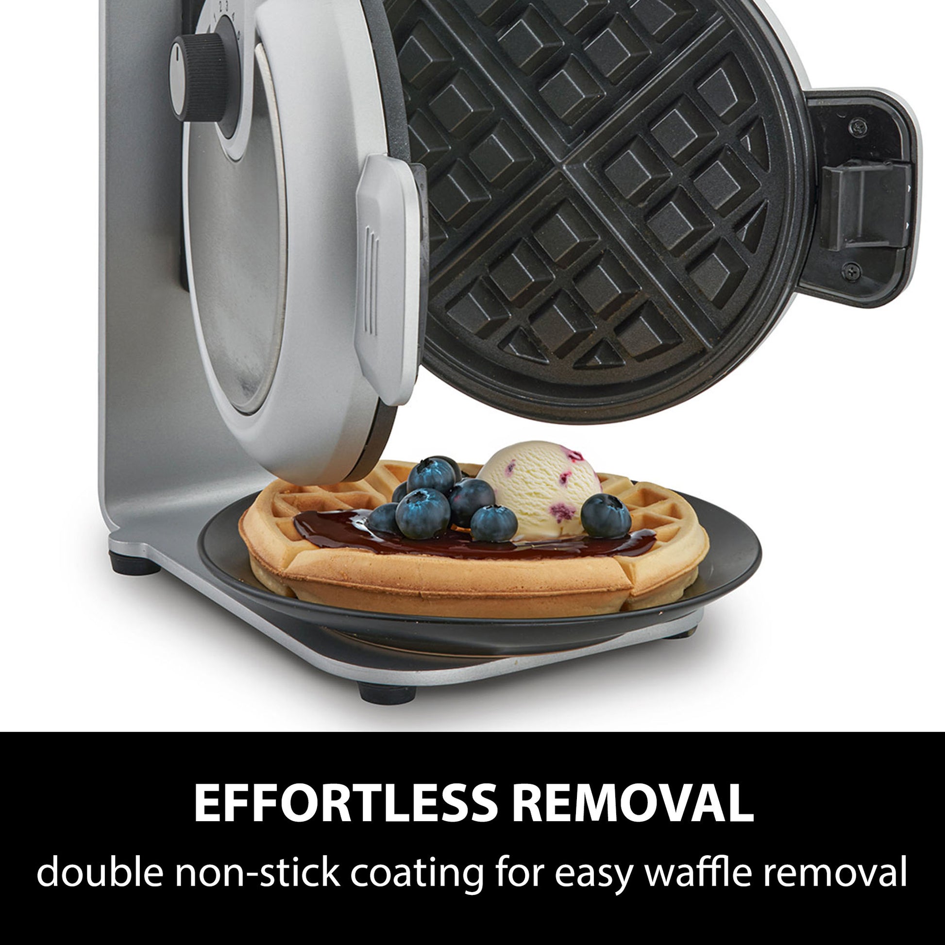 CASO Design WaffleUp Vertical Belgian Waffle Maker 5 Levels