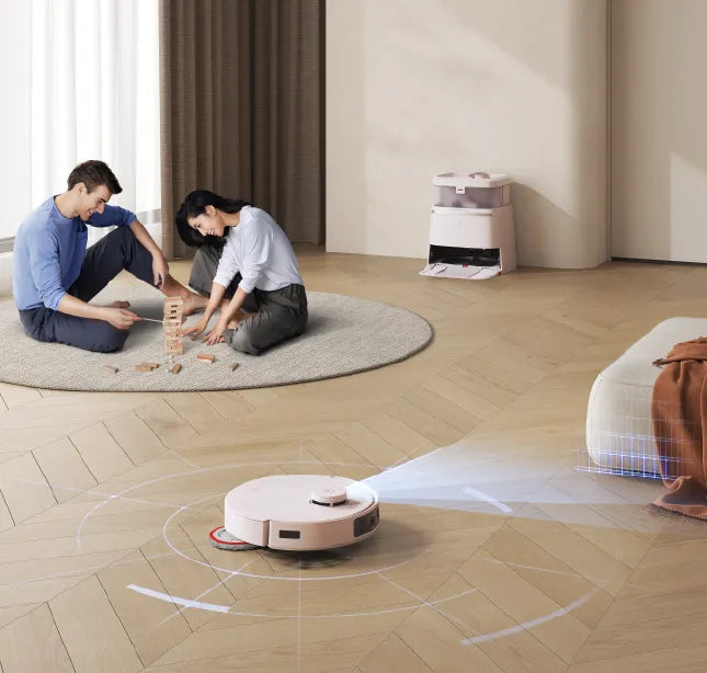 ECOVACS DEEBOT T30 PRO OMNI Rose Robot Vacuum Cleaner