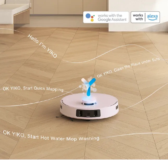ECOVACS DEEBOT T30 PRO OMNI Rose Robot Vacuum Cleaner