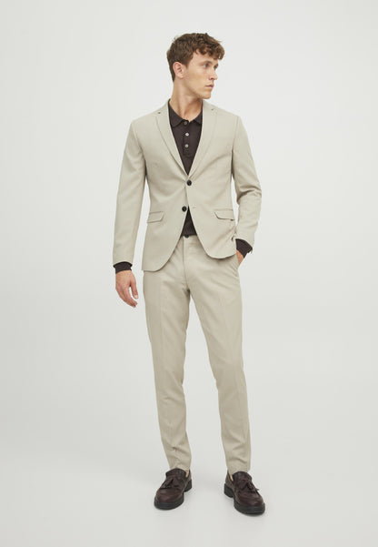 Jack & Jones Premium JRPFRANCO Men's Slim Fit Blazer, Cashmere Gray