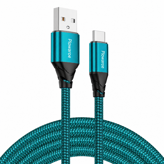 Ploiwue Nylon USB Type A to Type C Cable