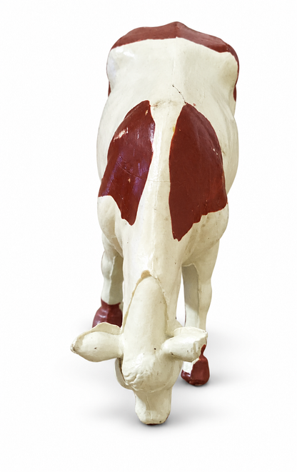 AnimalToys Cow Figurine – Realistic Farm Animal Toy