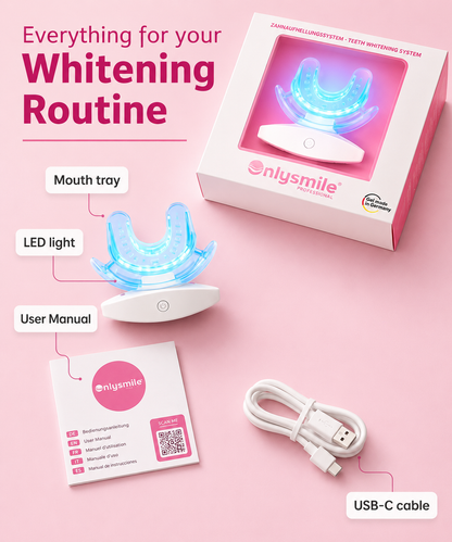 OnlySmile Professional Teeth Mouth Tray & Professional LED Lamp