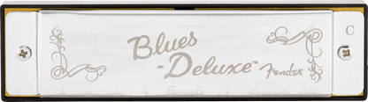 Fender Blues Deluxe 10‑Hole Diatonic Harmonica – Multiple Keys